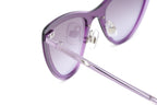 Swarovski Women's Sunglasses Cat Eye Purple Gradient Purple/Grey