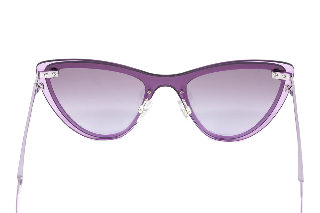 Swarovski Women's Sunglasses Cat Eye Purple Gradient Purple/Grey