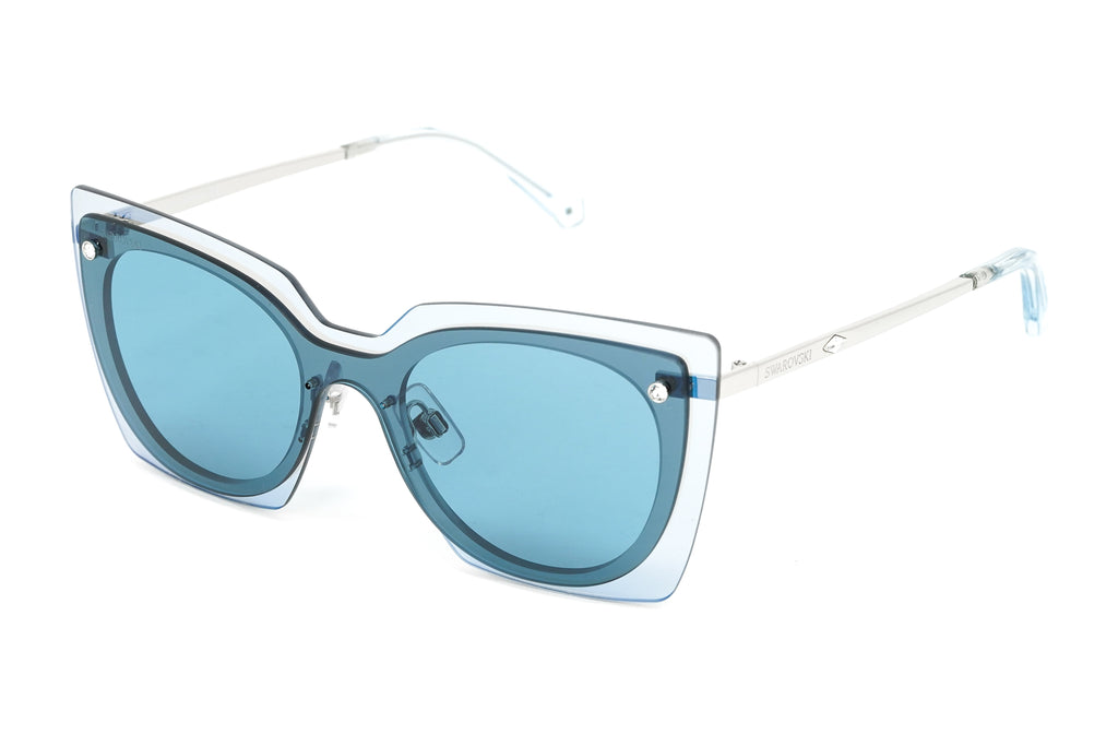 Swarovski Women's Sunglasses Square Blue