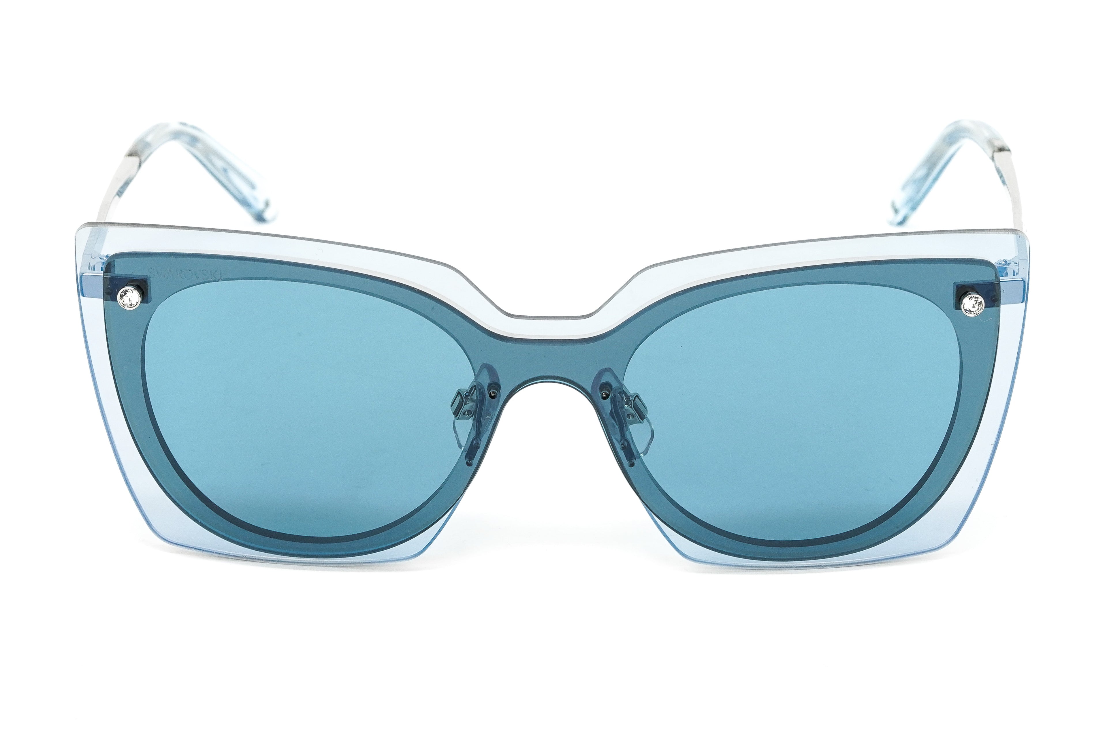 Swarovski Women's Sunglasses Square Blue