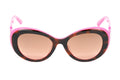 Swarovski Vintage Women's Sunglasses Oval Cat Eye Tortoise Pink
