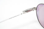 Swarovski Women's Sunglasses Round Silver Pink