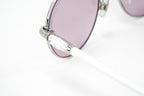 Swarovski Women's Sunglasses Round Silver Pink
