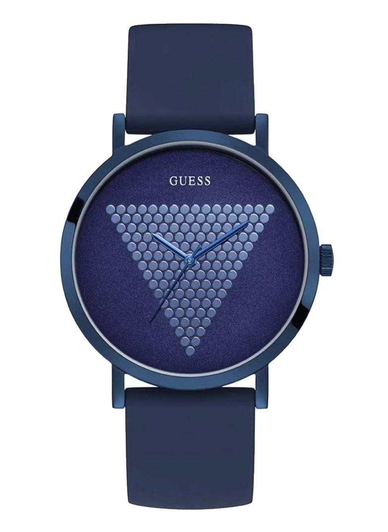 Guess Imprint Men's Watch Blue
