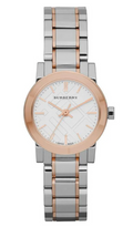 Burberry Ladies Watch The City Two tone Rose Gold 26mm