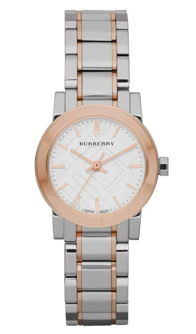 Burberry Ladies Watch The City Two tone Rose Gold 26mm