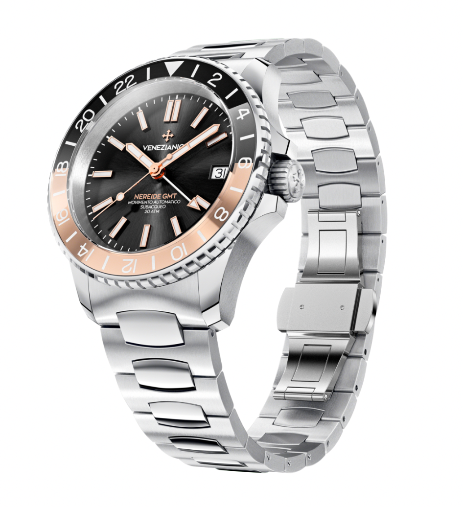 Venezianico Automatic Watch Nereide GMT Black