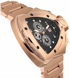 Tonino Lamborghini Men's Chronograph Watch Spyder Horizontal Rose Gold