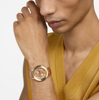 Swarovski Watch Octea Lux Chrono Brown
