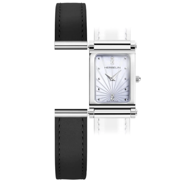 Herbelin Antares Ladies White Watch - Case Only