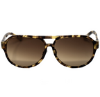Kris Van Assche Sunglasses Tortoise Shell with Brown Graduated Lenses