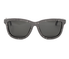 Alexander Wang Sunglasses Rectangular Grey Zip Motif