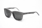 Alexander Wang Sunglasses Rectangular Grey Zip Motif