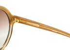 No. 21 Sunglasses Round Gold Brown
