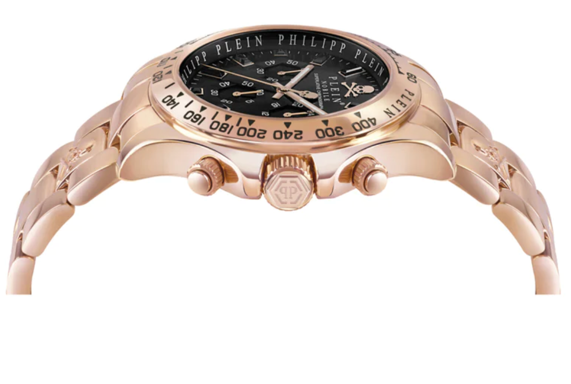 Philipp Plein Mens Watch Nobile Chronograph Rose Gold