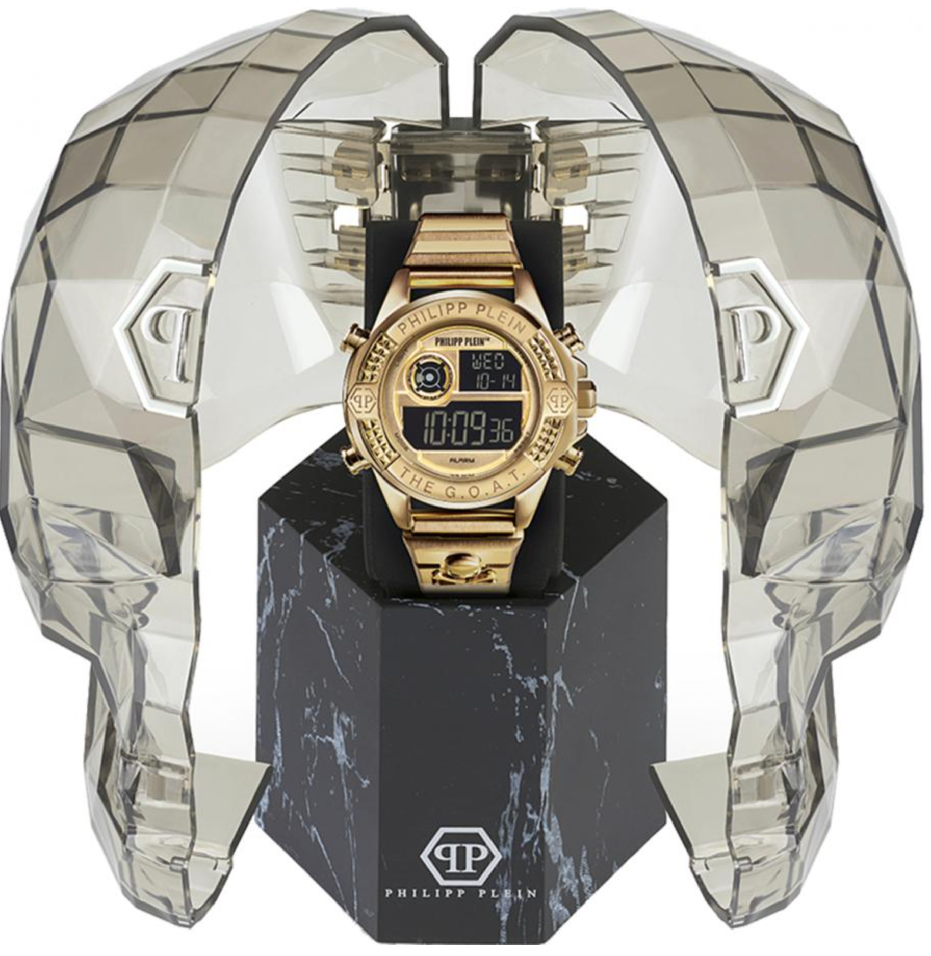 Philipp Plein Digital Watch The G.O.A.T. Gold
