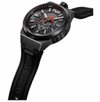Bomberg Men's BOLT-68 Auto Metropolis Mexico City Black PVD Watch