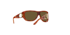 Ralph Lauren Men's Sunglasses Shield Orange