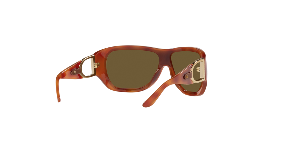 Ralph Lauren Men's Sunglasses Shield Orange