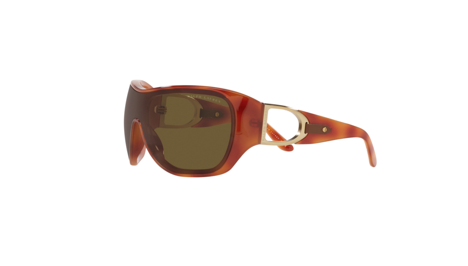 Ralph Lauren Men's Sunglasses Shield Orange