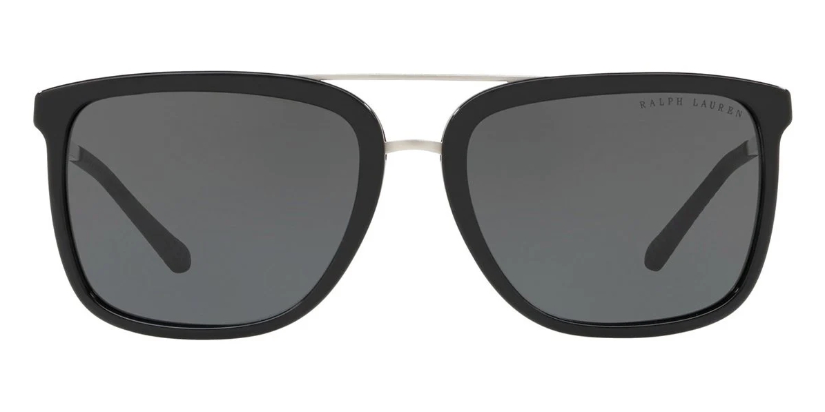 Ralph Lauren Women's Sunglasses Browline Black/Grey