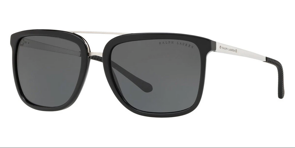 Ralph Lauren Women's Sunglasses Browline Black/Grey