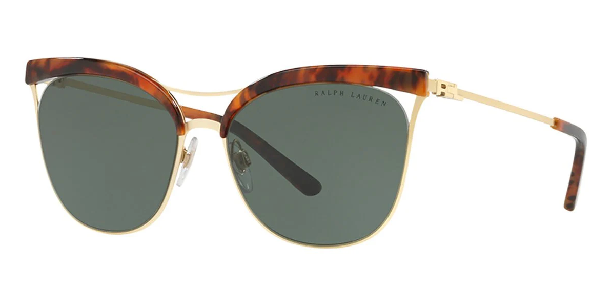 Ralph Lauren Women's Sunglasses Browline Tortoise/Gold