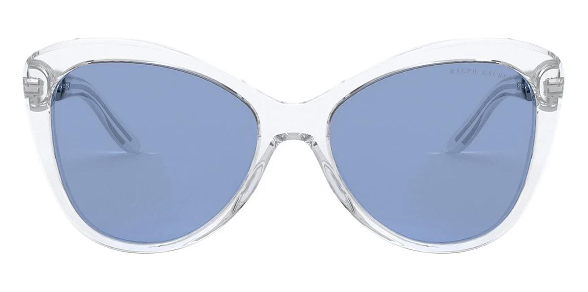 Ralph Lauren Women's Sunglasses Butterfly Clear/Blue