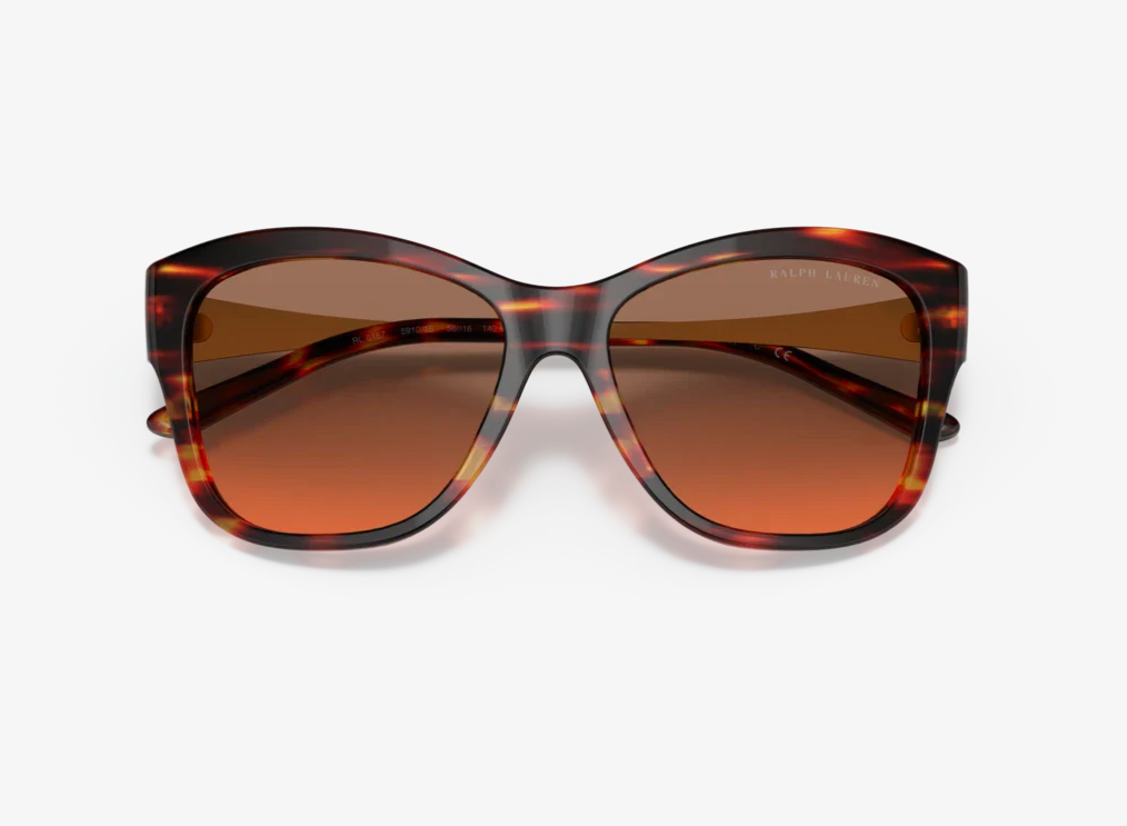 Ralph Lauren Women's Sunglasses Oversized Butterfly Tortoise