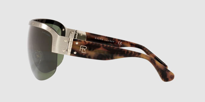 Ralph Lauren Women's Sunglasses Shield Tortoise/Green