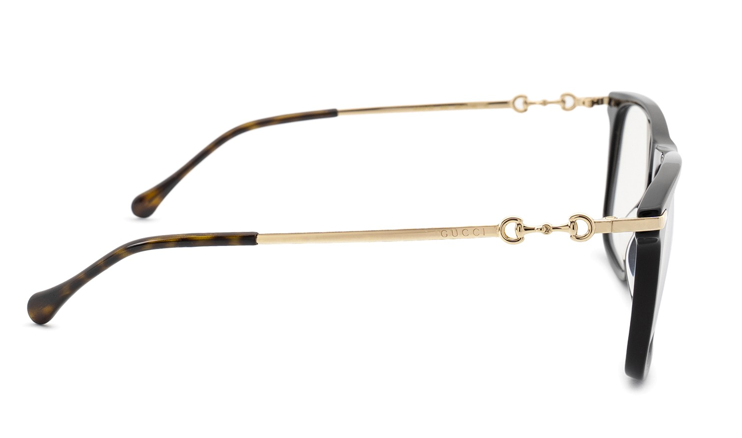 Gucci Unisex Sunglasses Rectangle Photochromic Black