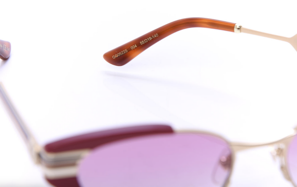 Gucci Women's Sunglasses Cat Eye Red