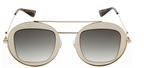 Gucci Women's Sunglasses Oversized Round Gold