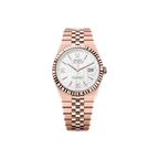 Rolex - Land-Dweller 40 - Everose Gold - White Honeycomb Motif - 127335 - 2026