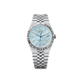 Rolex - Land-Dweller 40 - Platinum - Ice-Blue Honeycomb Motif - 127335 - 2025