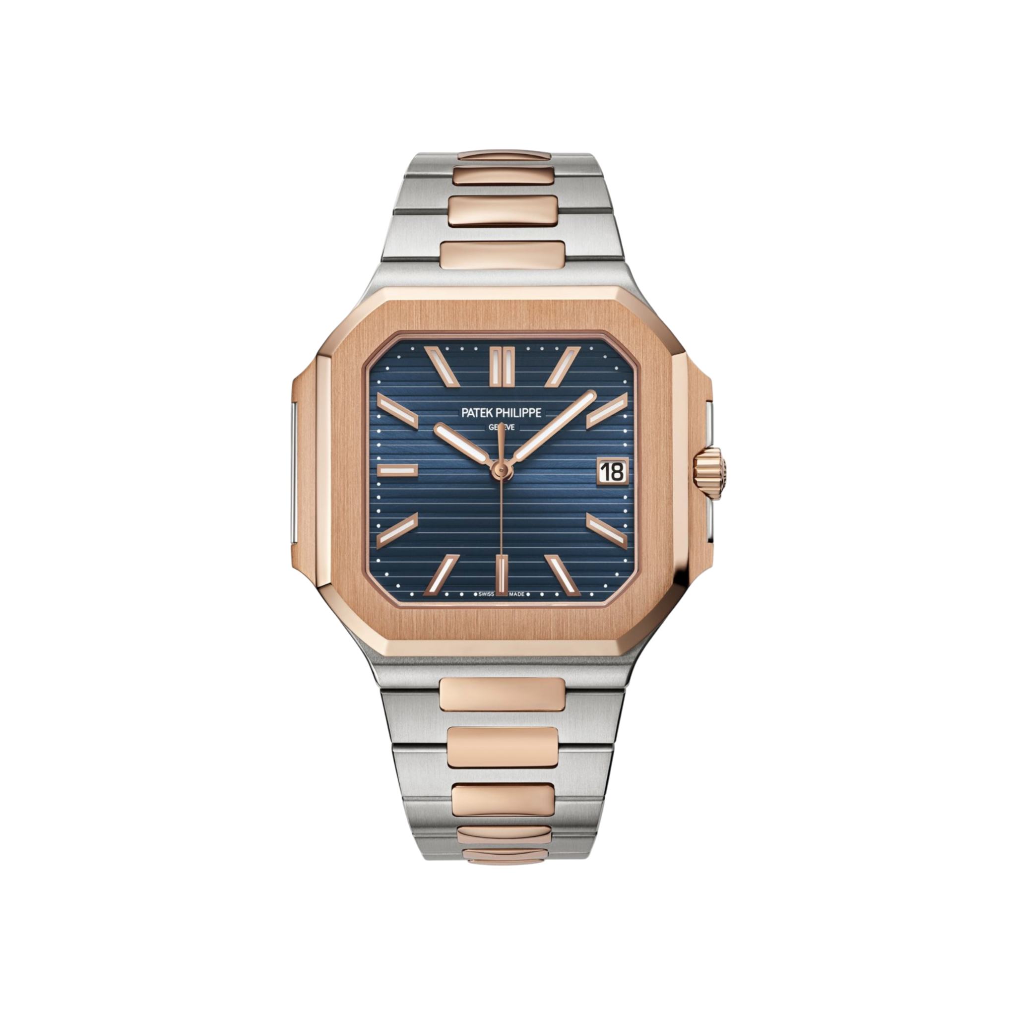 Patek Philippe - Geneve Cubitus - Rosegold Blue Dial - 5821/1AR-001 - 2025