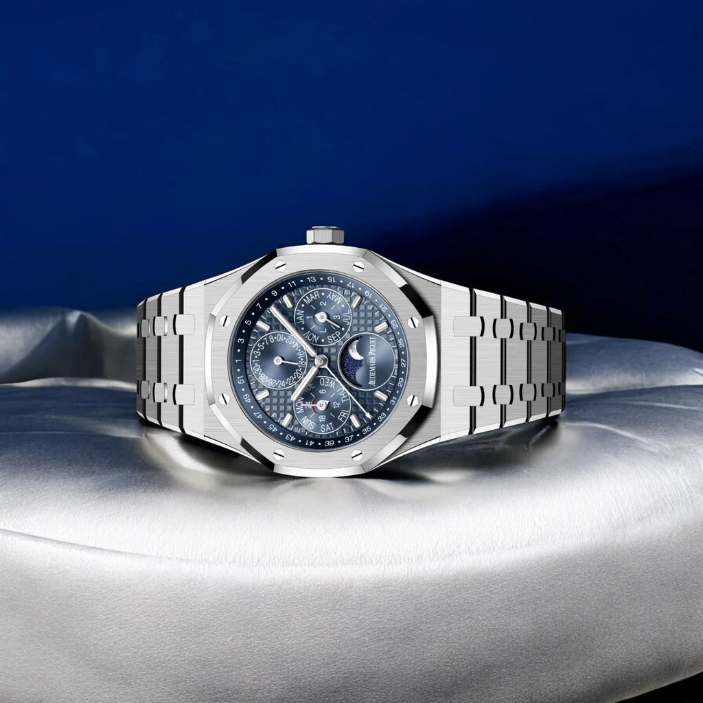 Audemars Piguet - Royal Oak Perpetual Calendar - Blue Dial - 26674ST.OO.1220ST.01 - 2025