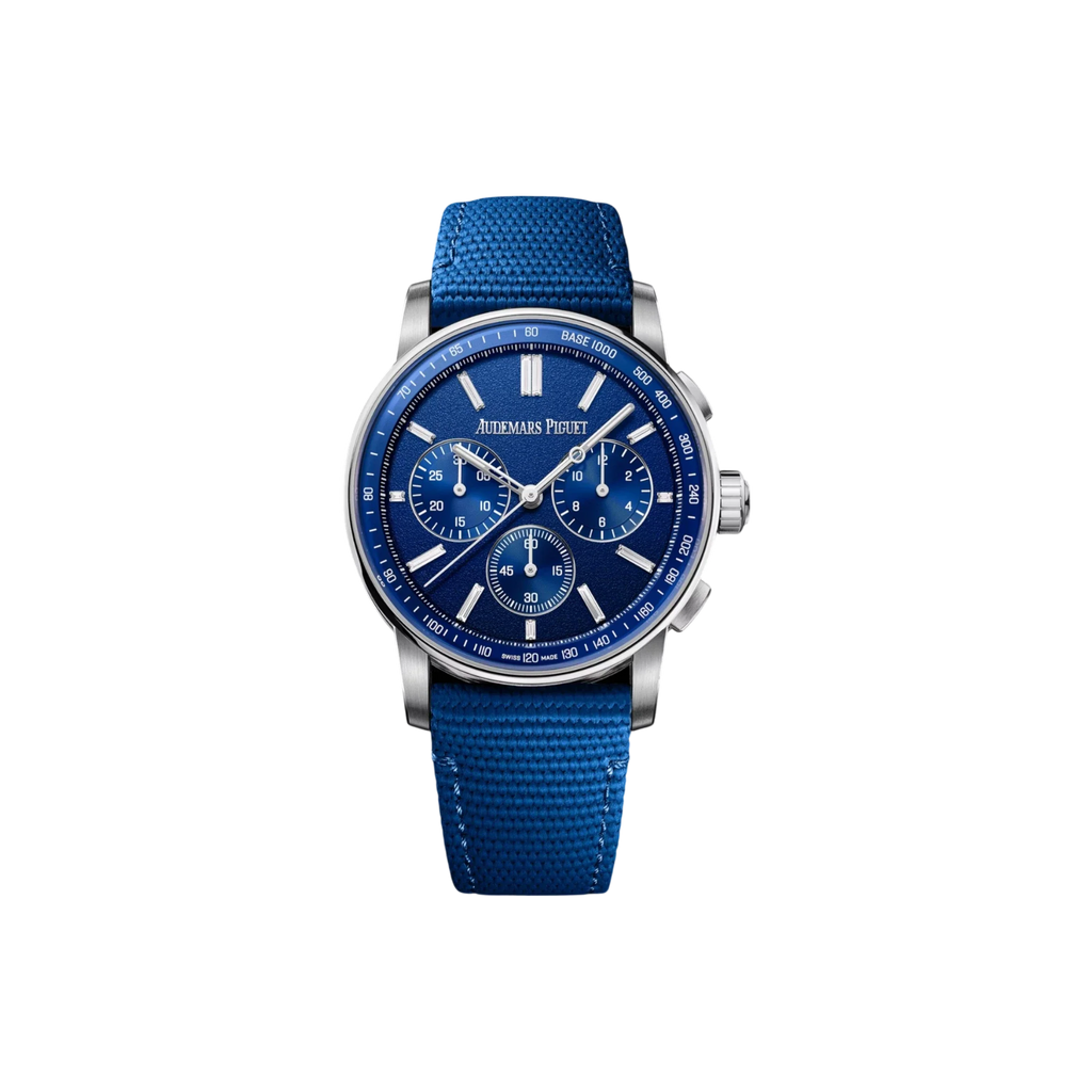 Audemars Piguet - Code 11.59 Selfwinding Chronograph - Tuscany Blue - 26393NB.OO.A002KB.01 - 2025