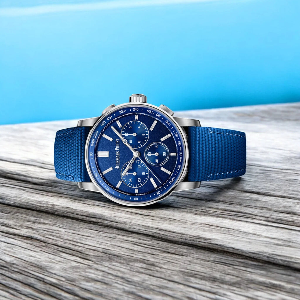 Audemars Piguet - Code 11.59 Selfwinding Chronograph - Tuscany Blue - 26393NB.OO.A002KB.01 - 2025