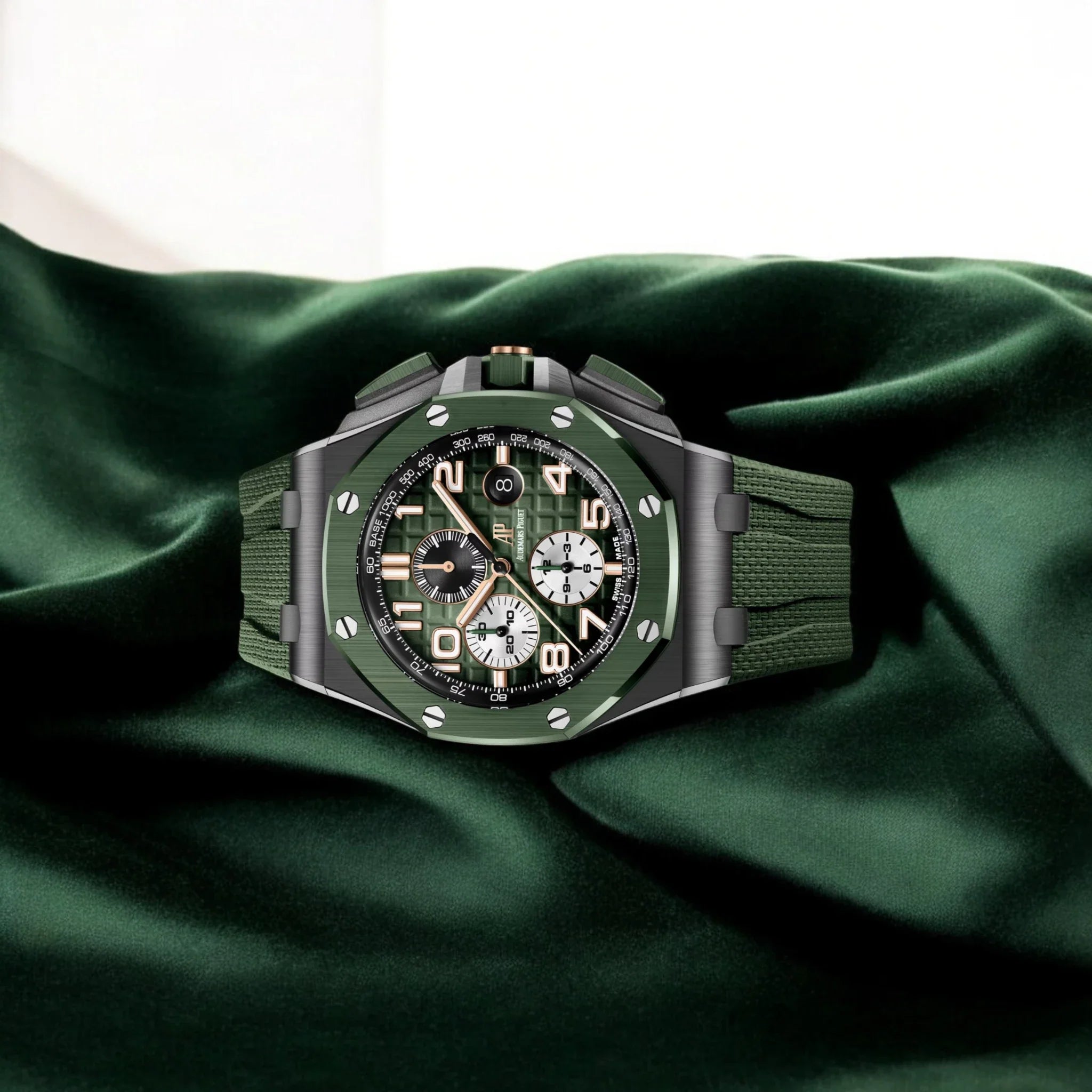 Audemars Piguet - Royal Oak Offshore Selfwinding Chronograph - Green Dial - 26405CE.OO.A056CA.01.A - 2025
