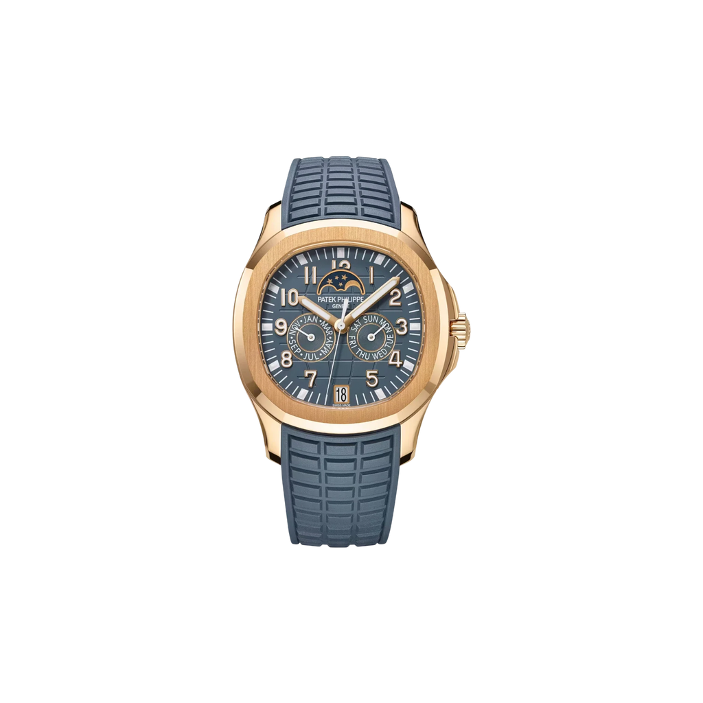 Patek Philippe - Annual Calendar Moon Phases - Opaline Blue-Gray Dial - 5261R-001 - 2023