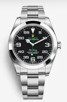 Rolex Air King Oystersteel New Card - Black Dial 116900