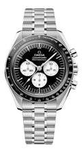 Omega Speedmaster Moon Professional Co-Axial Master Chronometer Chronograph  - 42 mm Steel Case - Reverse Panda Black Dial White Sub Dials - 310.30.42.50.01.004