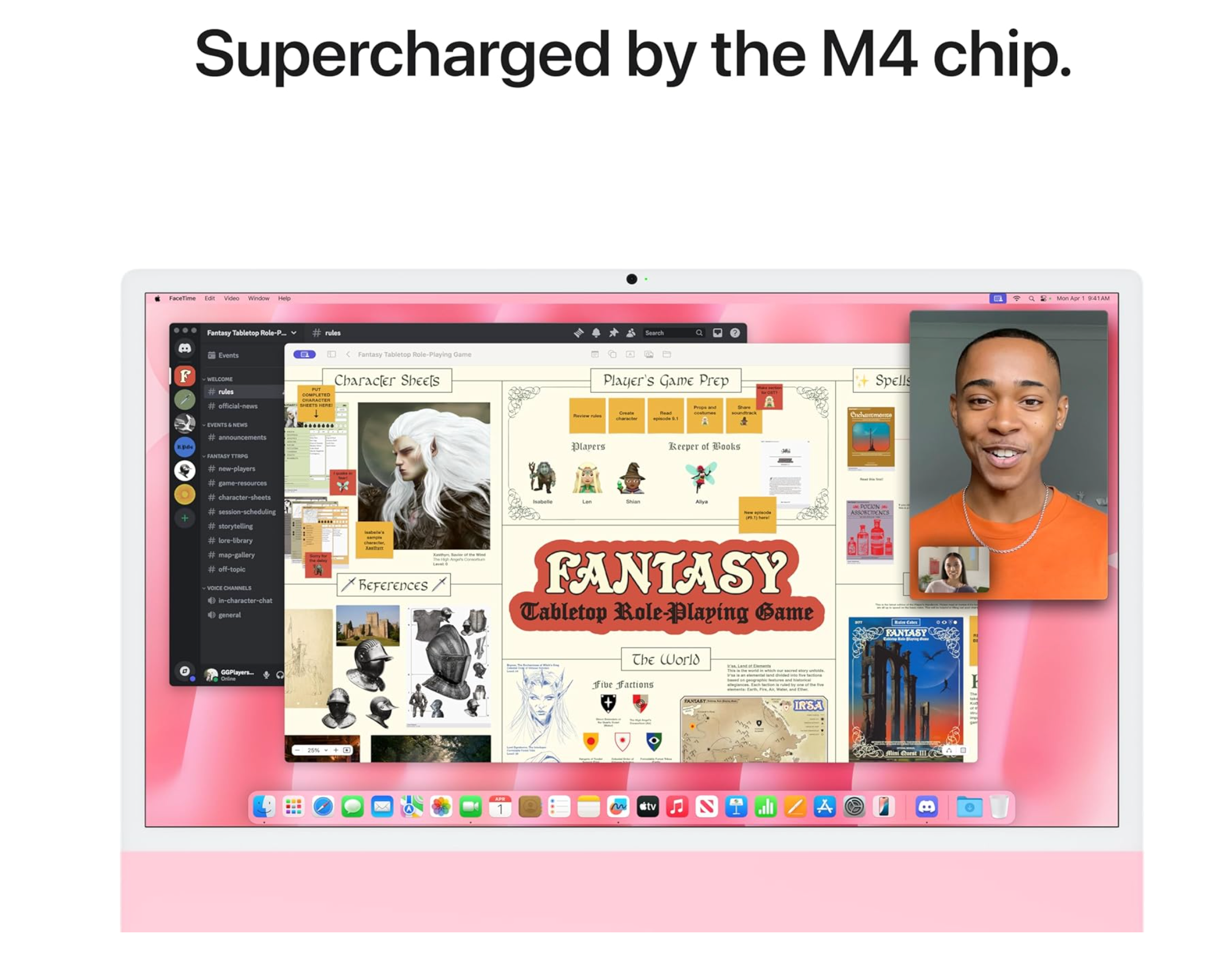 Apple iMac 24" M4 16GB 256GB Orange (2024) | 1-Year Warranty | Free Shipping
