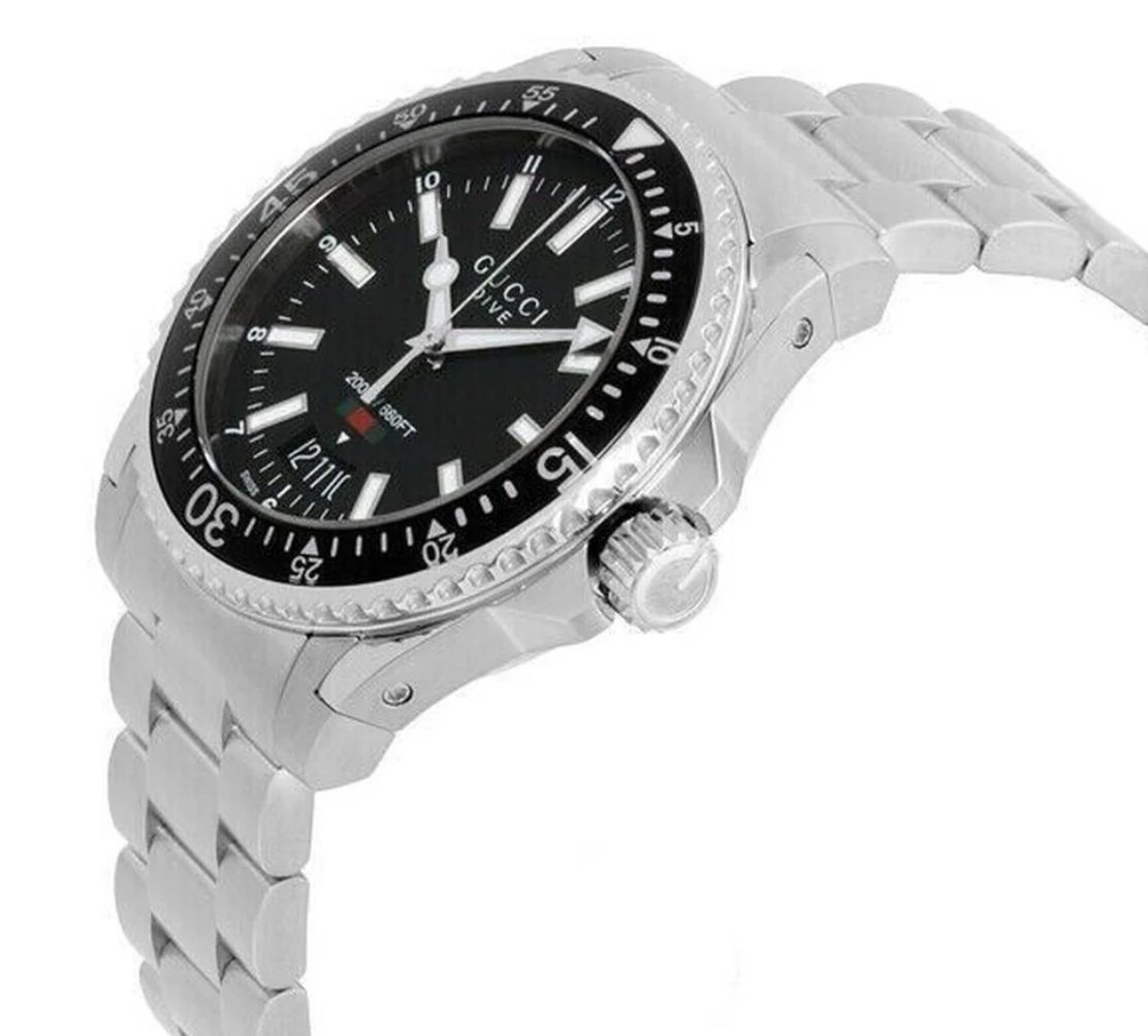 Gucci Men's Dive Black Watch