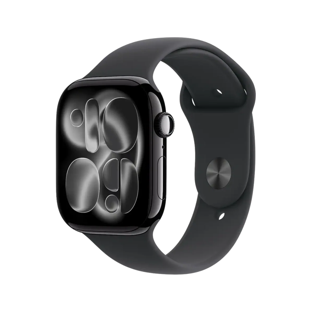 Apple Watch Series 11 GPS+Cellular 42mm Jet Black Case w Sport Band MF834LW/A