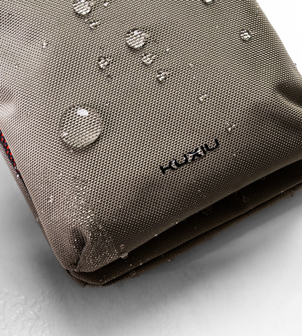 KUXIU Smart Shield Bag – RFID Blocking, Waterproof & Anti-Cut - Khaki