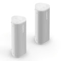 Sonos Roam 2 Portable Waterproof Bluetooth Speaker - Pair (White)