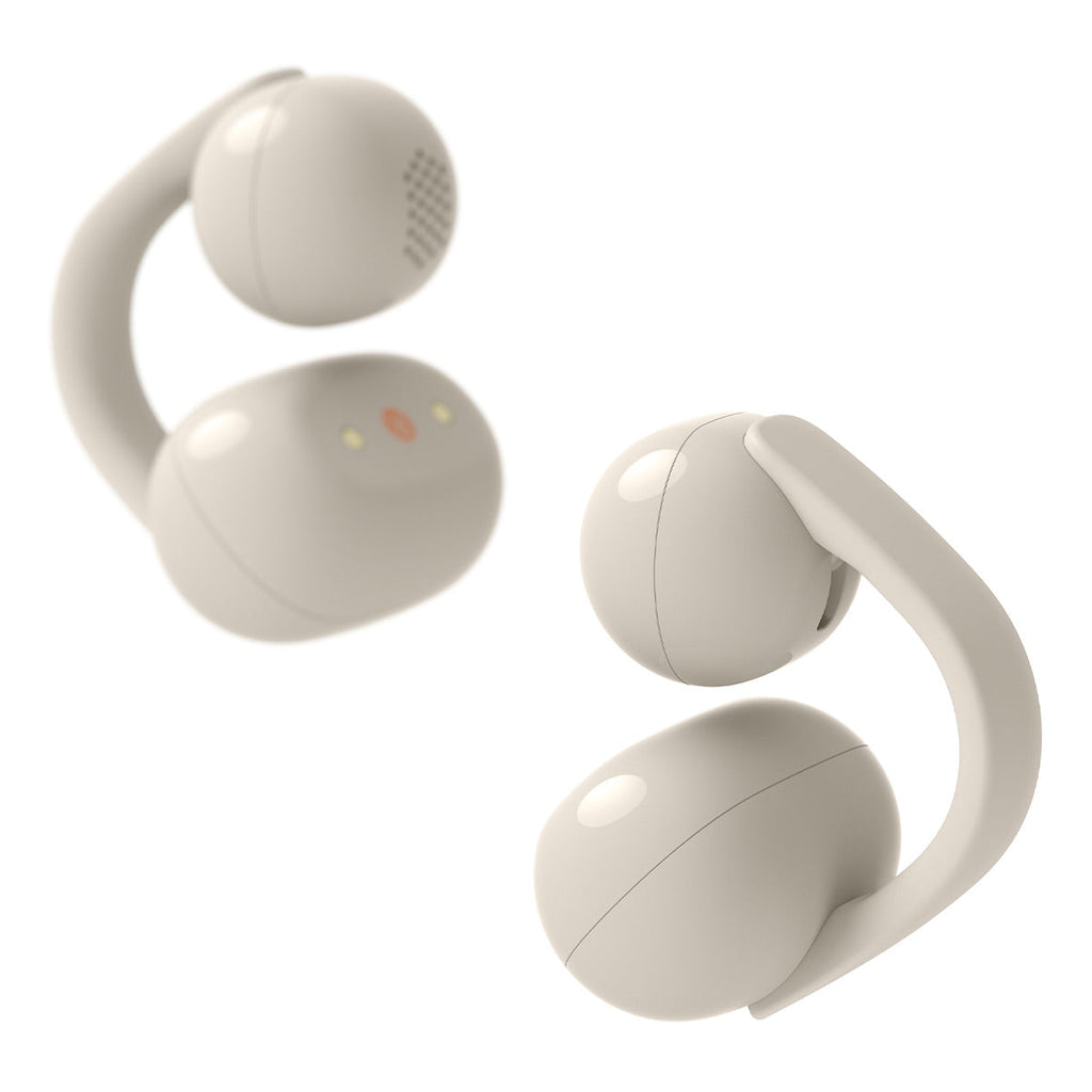 Sony LinkBuds Clip Truly Wireless Open Earbuds (Greige)