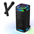 Sony ULT TOWER 9AC Bluetooth Party Speaker Bundle with ULT Mic Wireless Microphones
